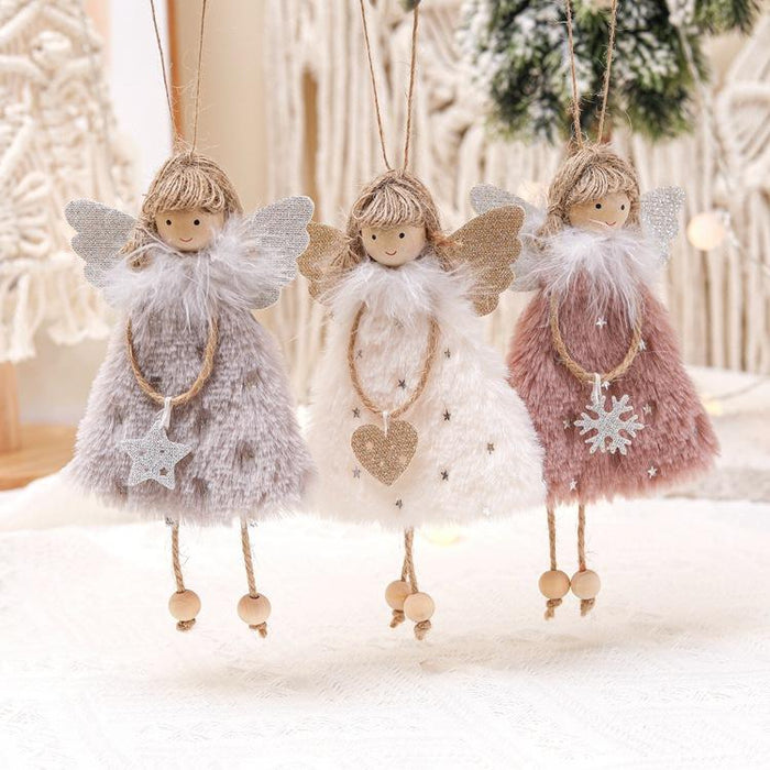 Christmas Decoration Doll Ornaments Angel Girl Pendant