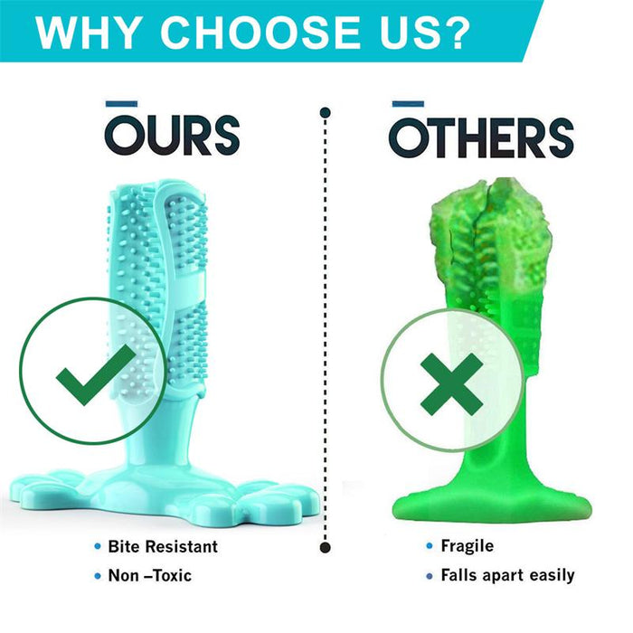 Brand New Rubber Hole Dog Toy Dog Toothbrush Toy Dog Accessories