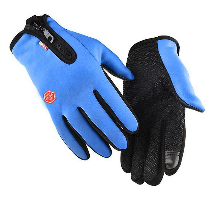 Winter Women Men Touch Cold Waterproof Motorcycle Cycle Gloves