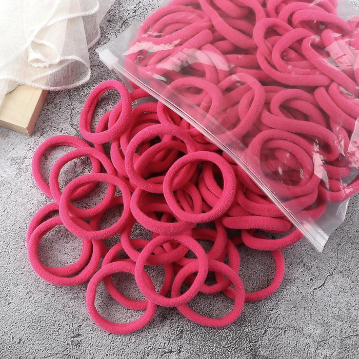 50PCS/Set Women Girls Basic Hair Bands