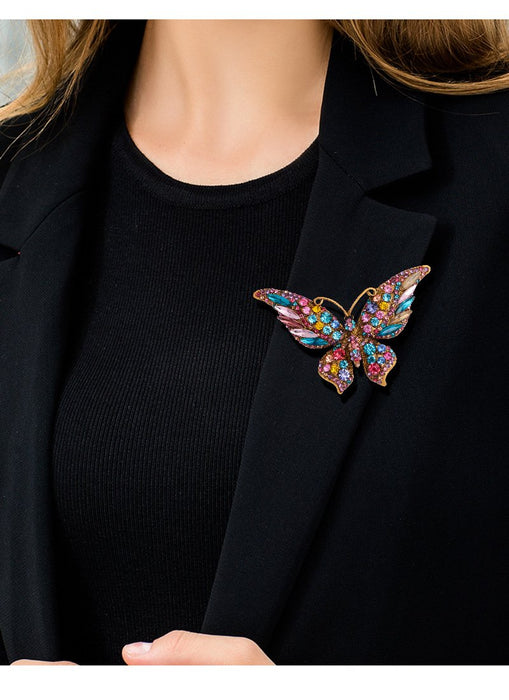 New Butterfly Brooch Ladies Brooch High-end Pin