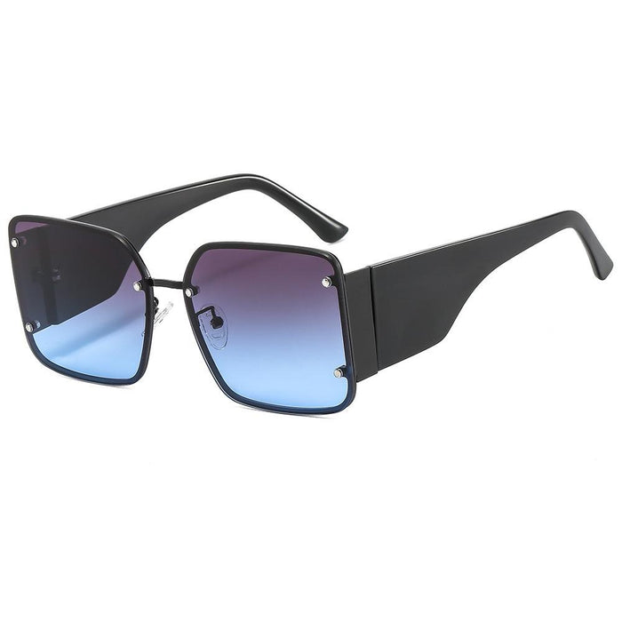 Square metal sunglasses