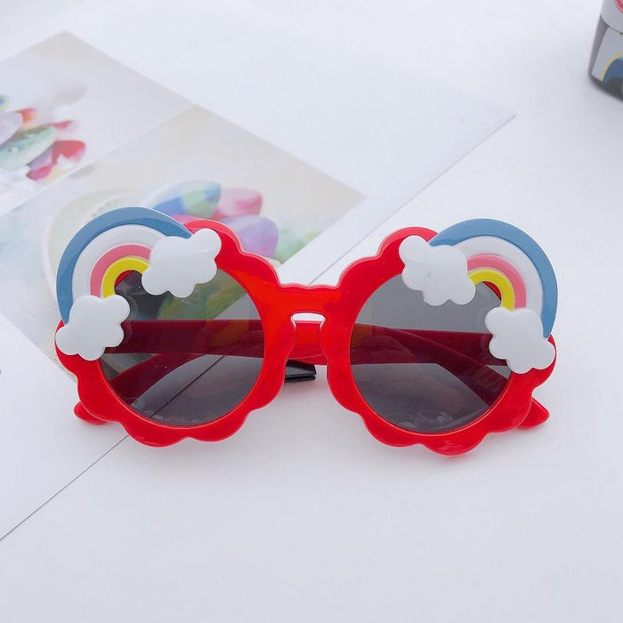 Children's glasses rainbow cartoon Sunglasses