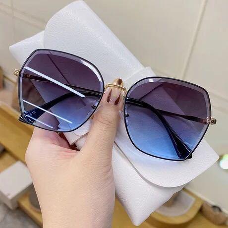 Diamond cut sunglasses and sunglasses