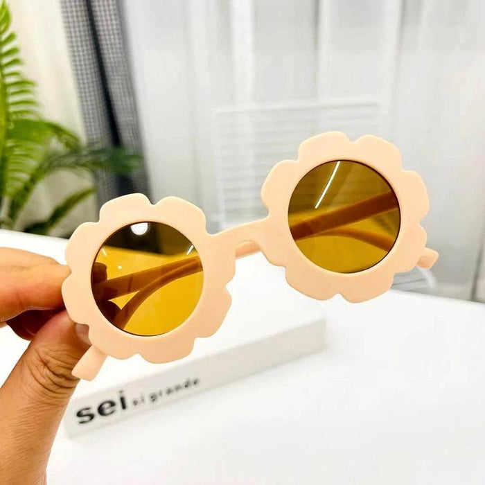 Children's Sunglasses flower glasses Morandi