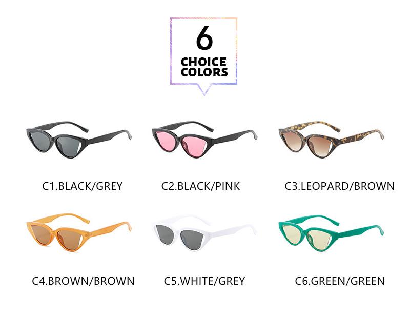 Small frame cat's Eye Sunglasses