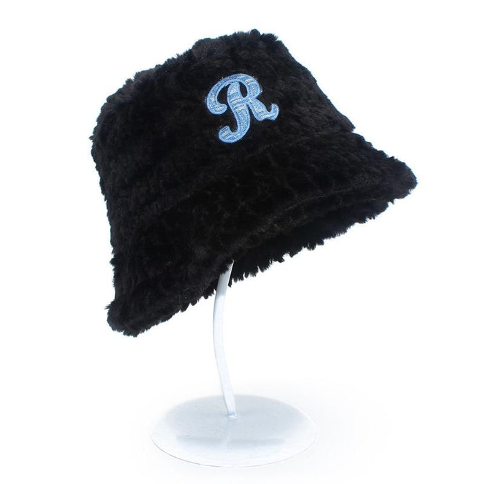 Thickened Women's Fashion Warm Pot Letter Hat