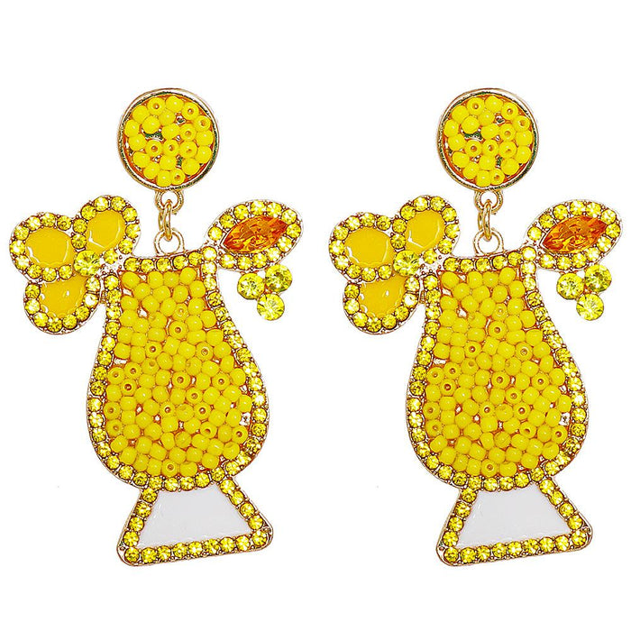 New Women's Simple Creative Fashion Beverage Cup Earrings