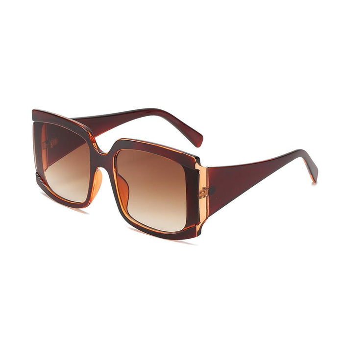 Large frame sunglasses retro square Sunglasses