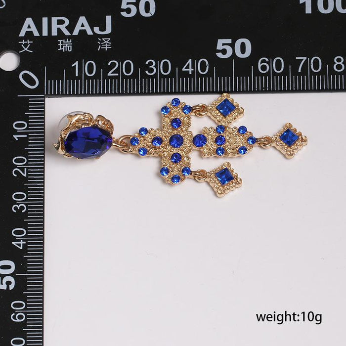 New Women's Jewelry Bird Earrings Inlaid Rhinestone