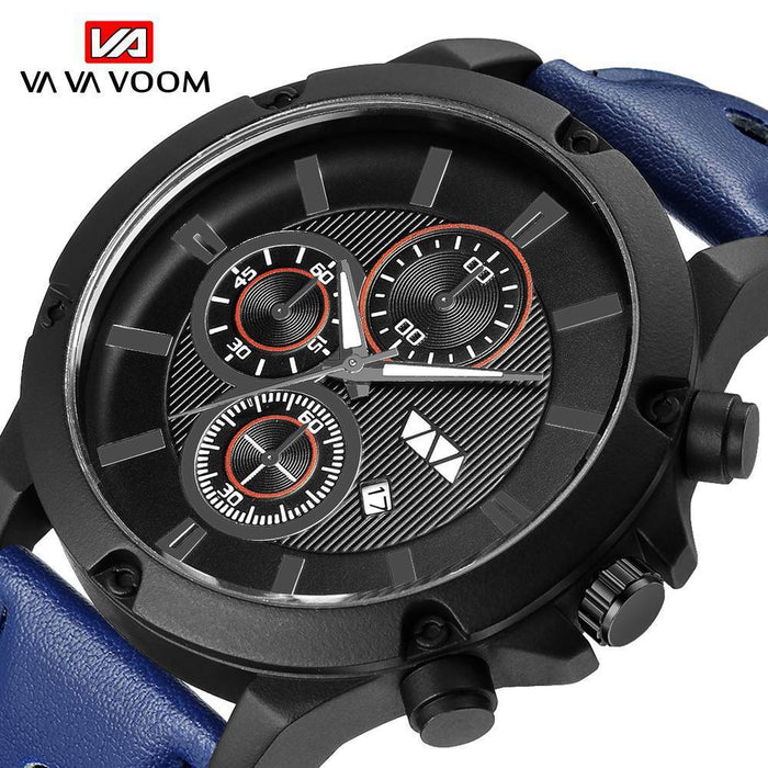 Sport Fashion Calendar Quartz Waterproof for Men Watch Relogio Masculino