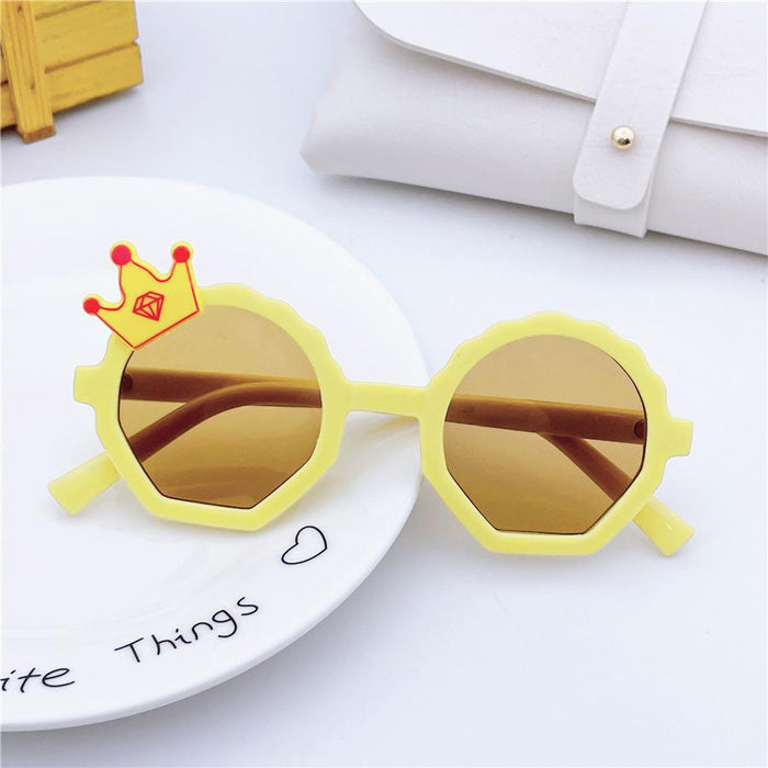 Children's small crown sunglasses and sun visors