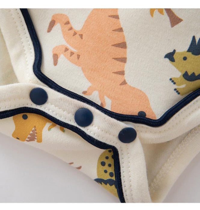 Baby Dinosaur Long Sleeve Romper