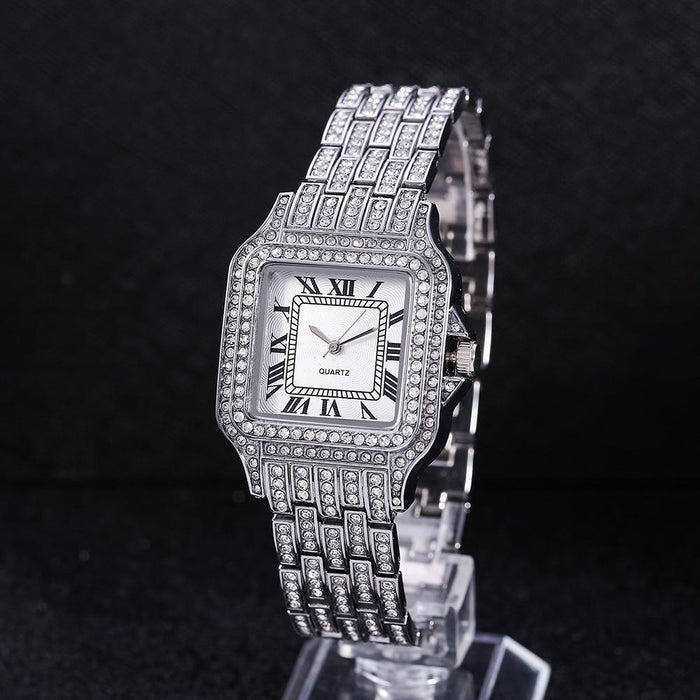New Stainless Steel Women Wristwatch Quartz Fashion Casual Clock LLZ20803