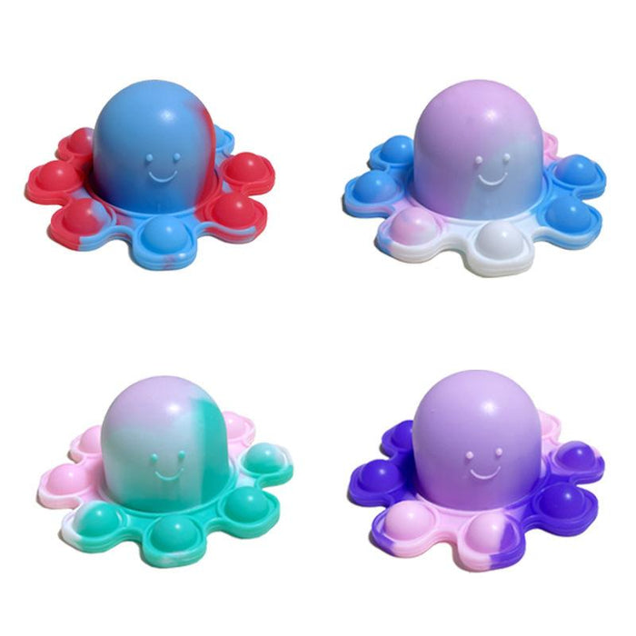 New Flip Octopus Octopus Pendant Silicone Anti-Stress Relief