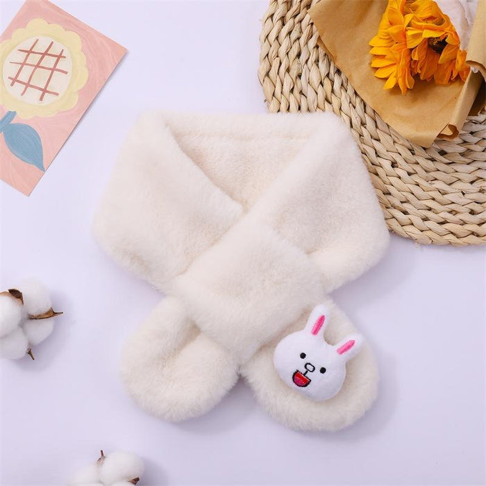 Cartoon Baby Winter Warm Thicken Scarfs