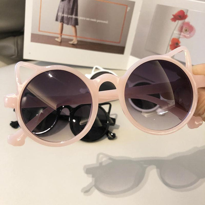 Fashion Cat Ear UV Proof Children's Sunglasses