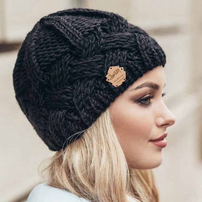 Warm Balaclava Women Knitted Hat