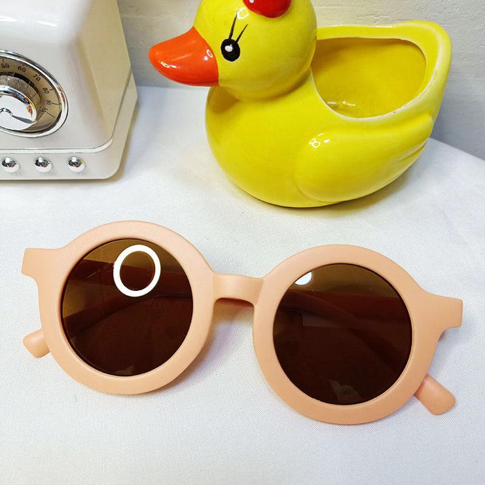 Fashionable Round Frame UV Proof Children's Sunglasses