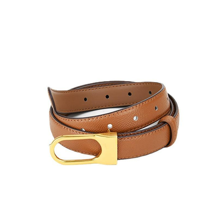 Summer Accessories Women's Soft Leather Dress Waist Leather Belt