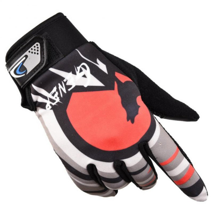 Full Finger Bike Gloves Breathable Anti-shock Non-slip Fishing