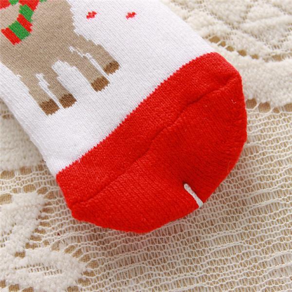 Children Cotton Boys Girls Warm Christmas Socks