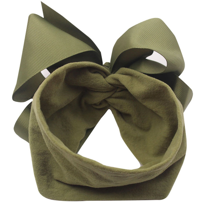 Bow headband nylon headband