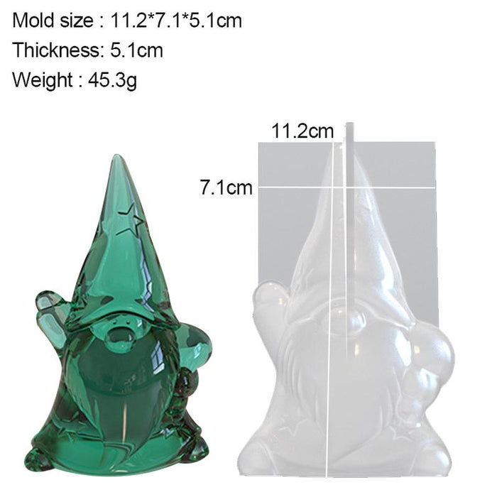 DIY Christmas Scented Candle Ornaments Silicone Mold