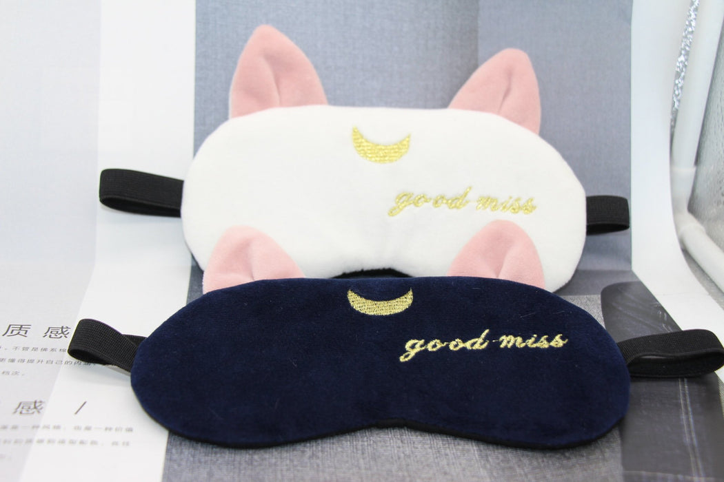 Cartoon Cat Eye Protection Shading Sleeping Eye Mask