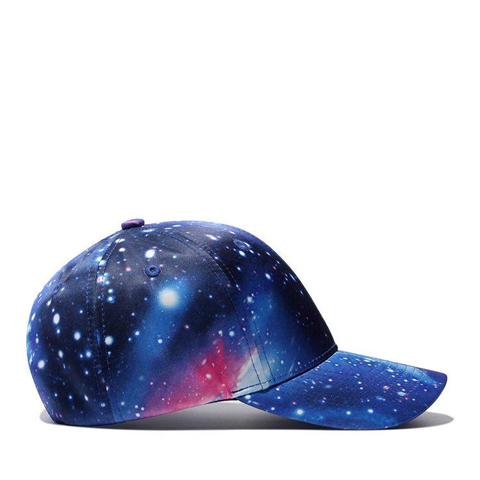 New Baseball Cap Starry Polyester Peaked Cap