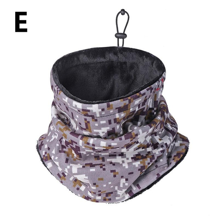 Winter Neck Warmer Thermal Fleece Motorcycle Thick Tube Gaiter Face Scarf
