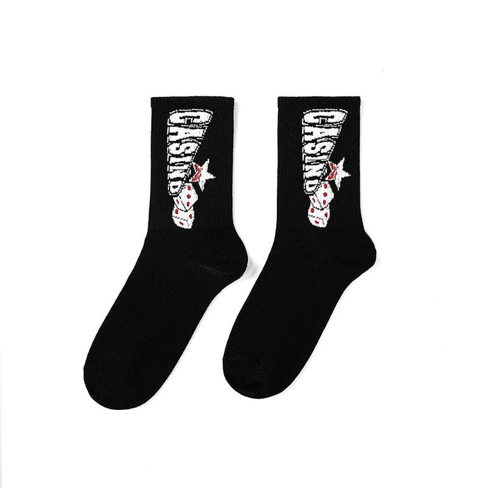 Cotton Hip-hop Men Socks