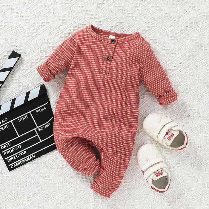 Newborn Baby Long Sleeved Jumpsuit