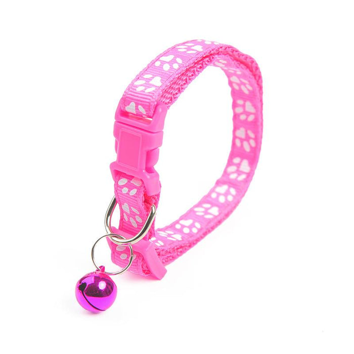 Adjustable pet collar for small dogs and cats
