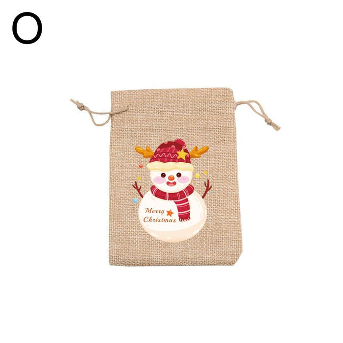 10 Pcs/Lot High Quality Natural Linen Storage