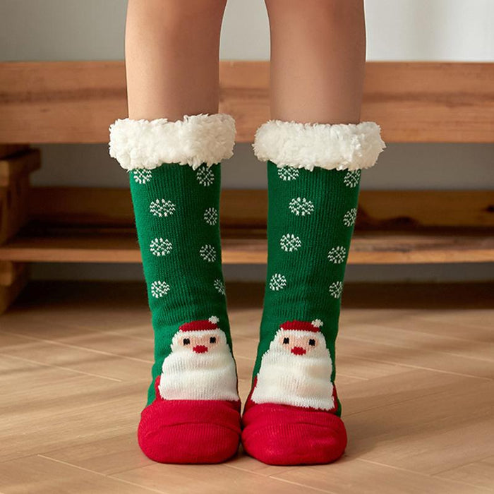 Cute Warm Socks Thicken Plus Cotton Winter Women Socks