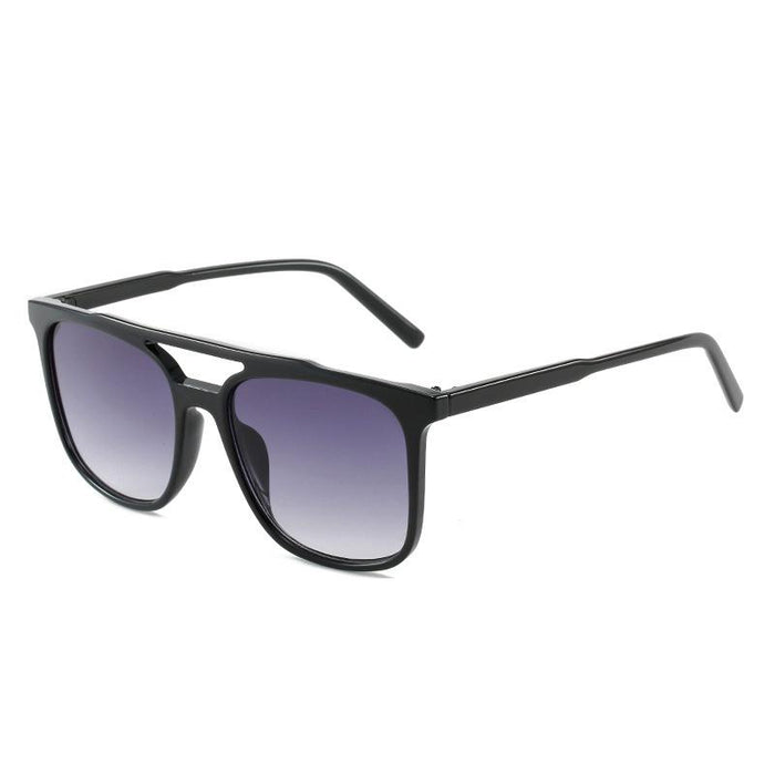 Square double beam Sunglasses Retro