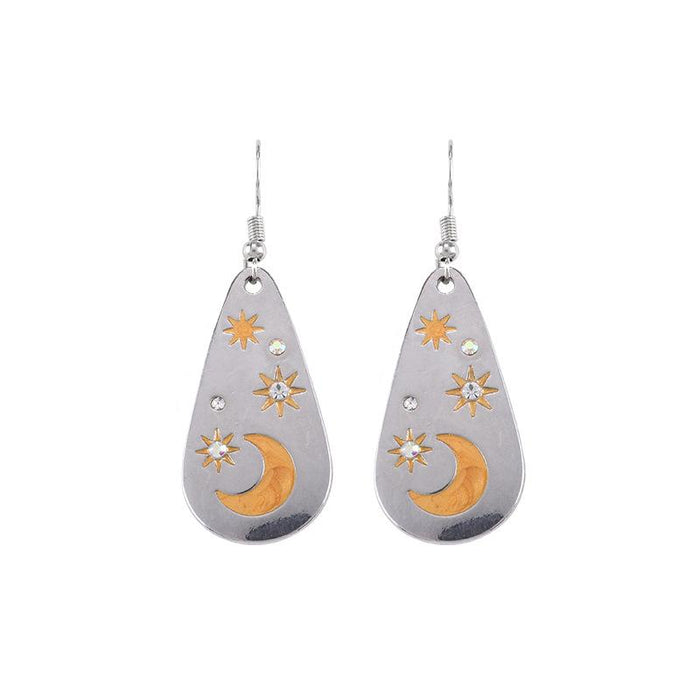 Nova Moon Drop Shaped Women's Earrings
