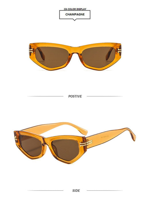 Small frame cat's eye personalized light luxury Sunglasses