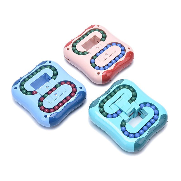 Rotating Magic Bean Intelligence Fingertip Rubik's Cube Children's Finger Spinner