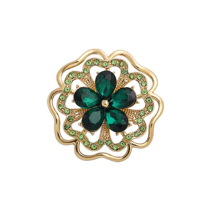 New Fashion Simple Brooch Flower Female Pin