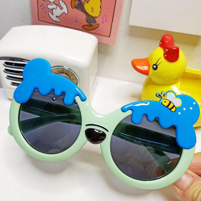 Honey Bee Bear Children‘s Cartoon Polarized Sunglasses