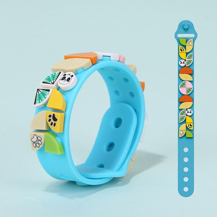 Creative DIY Building Blocks Kids Bracelet Toys For Christmas Gifts