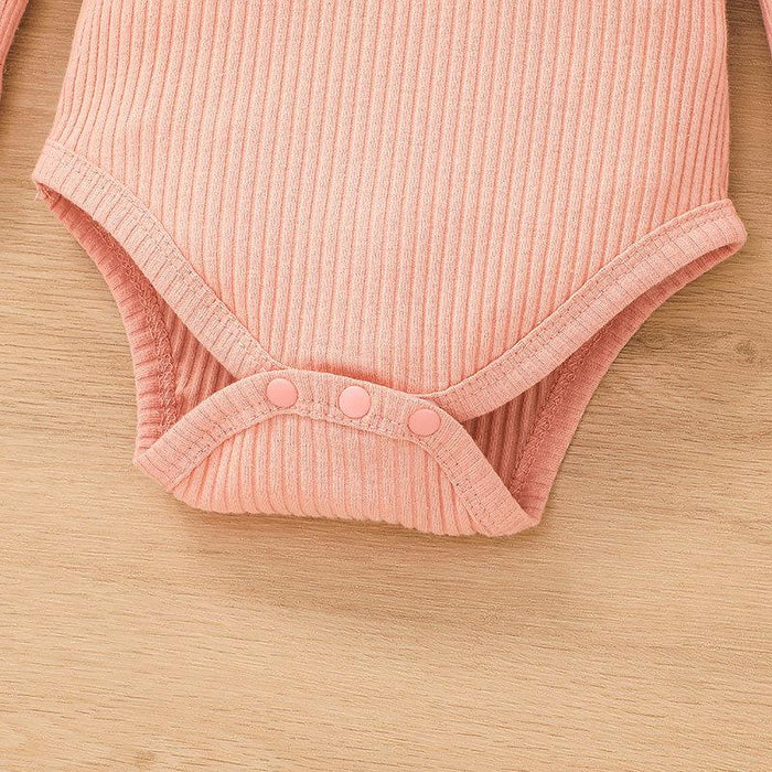 Baby I Love Mom & Dad Long Sleeve Cotton Bodysuits