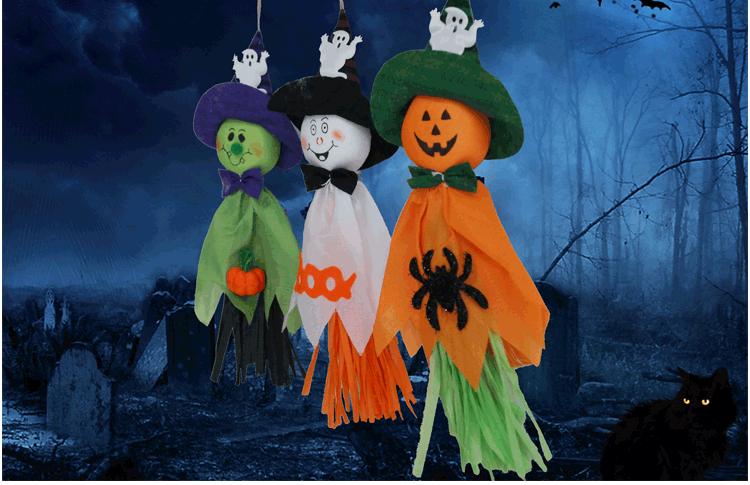 Halloween Decorations Props Ghost Pumpkin Ornaments