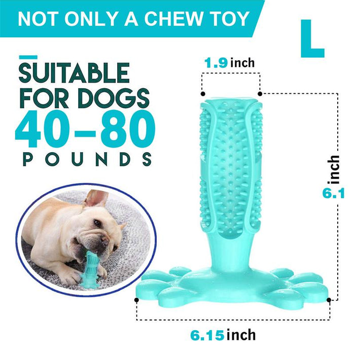 Brand New Rubber Hole Dog Toy Dog Toothbrush Toy Dog Accessories