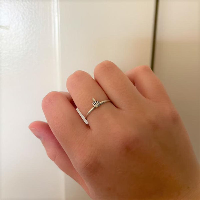 Funny Middle Finger Rings