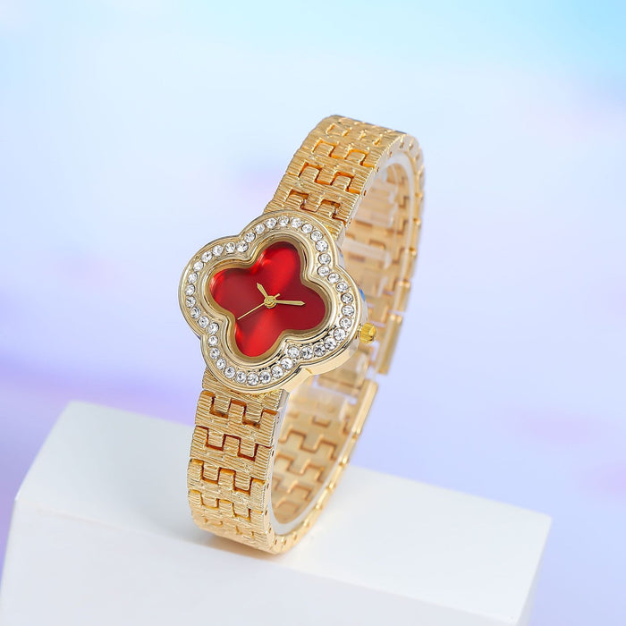 New Stainless Steel Women Wristwatch Quartz Fashion Casual Clock LLZ20006