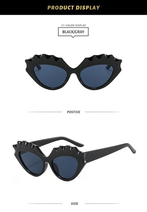 Retro new cat's eye candy colored Sunglasses