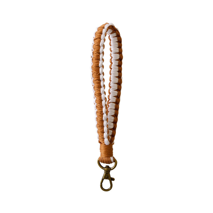 Vintage Hand Woven Wristband Key Chain Pendant